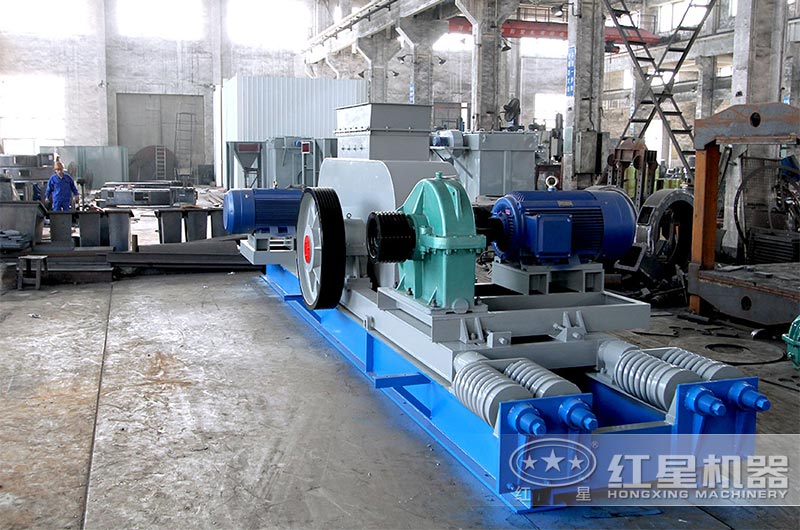 紅星環保液壓對輥破碎機