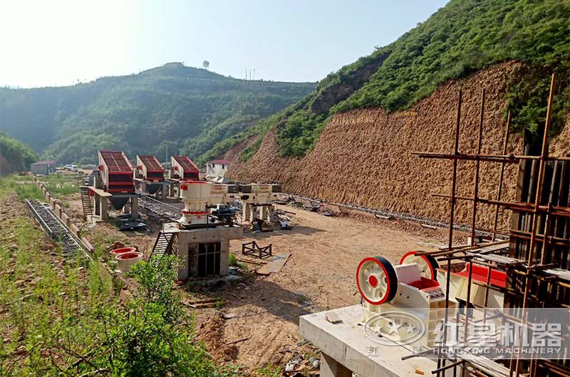 1200x1500破碎機應用現(xiàn)場