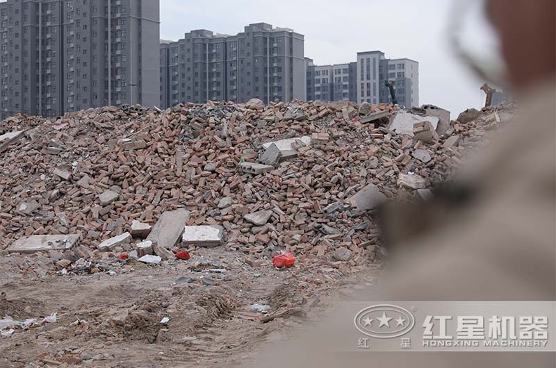 建筑垃圾拆遷現場 建筑垃圾拆遷現場