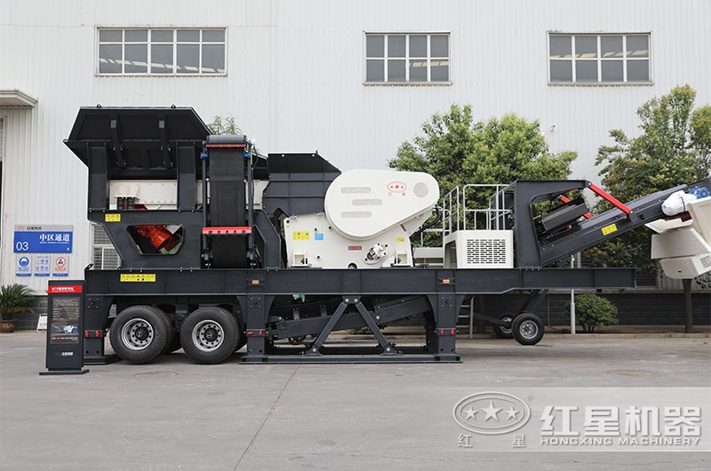 MTF96移動式破碎機(jī)實(shí)拍