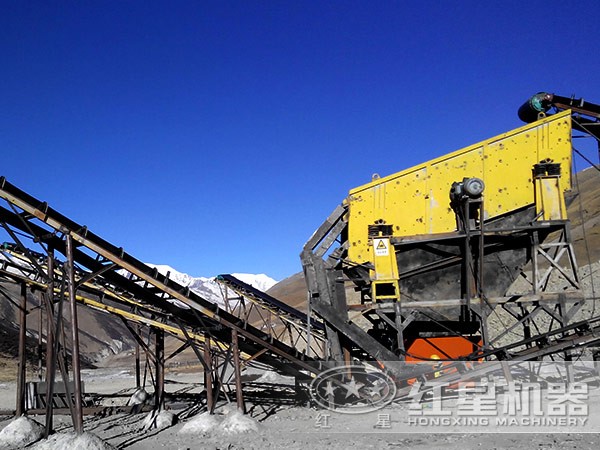 紅星砂石設(shè)備組合更合理、環(huán)保