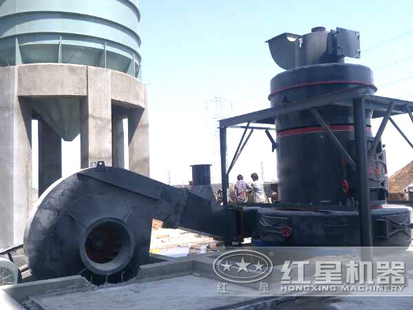 歐版磨粉機現場圖