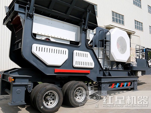 新款小型移動式破碎機廠區圖