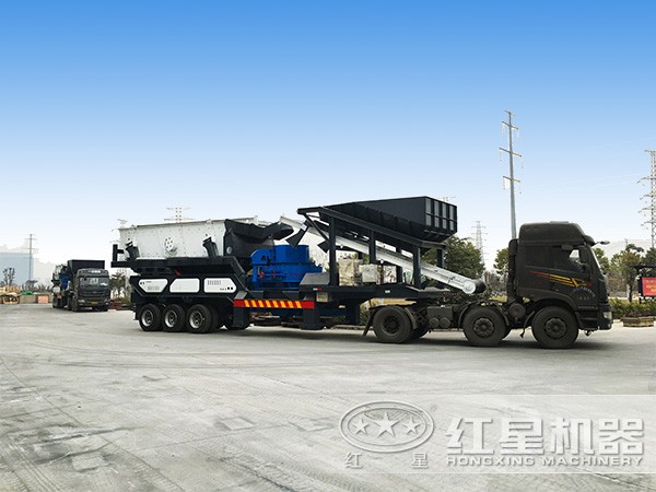 車載制砂機發貨