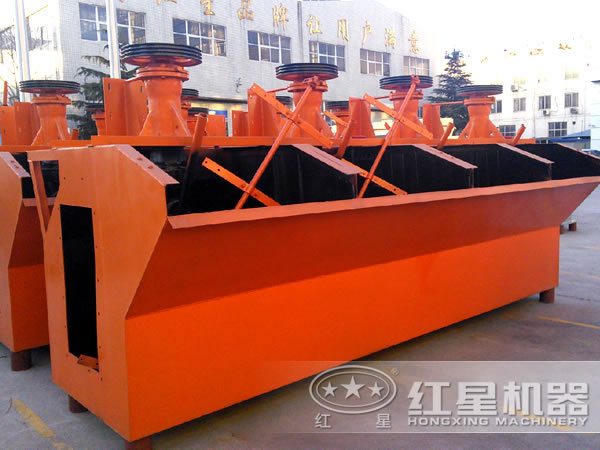 選精礦浮選機廠區(qū)圖