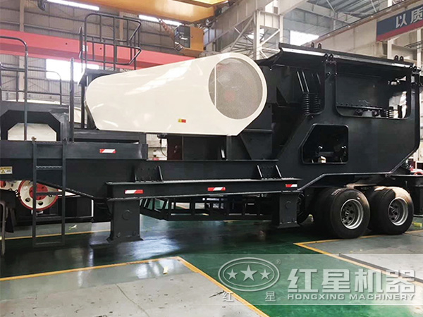 鋯石200tph新型車載移動嗑石機 鋯石200tph新型車載移動嗑石機