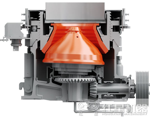 圓錐破碎機(jī)結(jié)構(gòu)圖