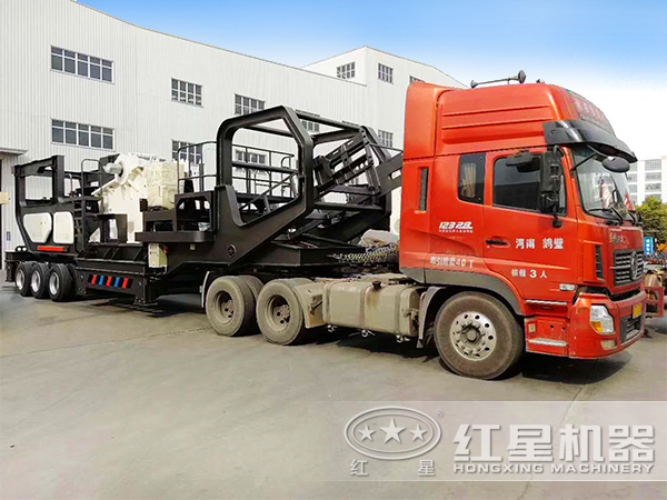 280t/h移動嗑石機_碎石機