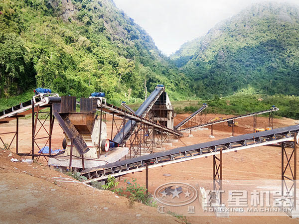 碎石生產(chǎn)線流程