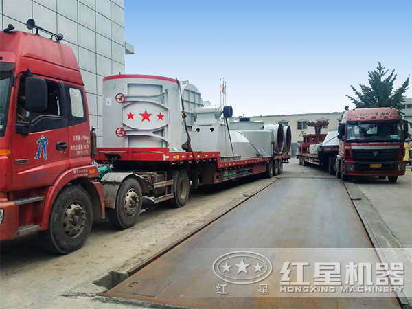 年產(chǎn)100萬噸礦渣微粉生產(chǎn)線發(fā)貨現(xiàn)場