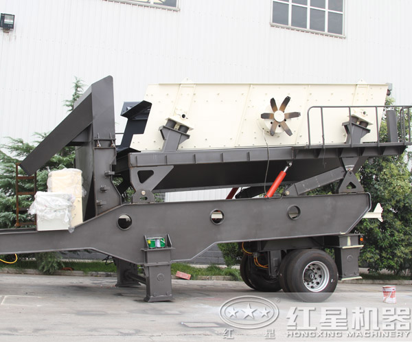 可移動(dòng)式振動(dòng)篩分機(jī)
