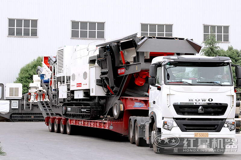 移動(dòng)垃圾破碎站發(fā)貨