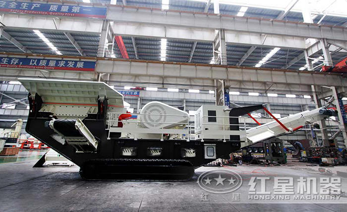 履帶移動破碎機