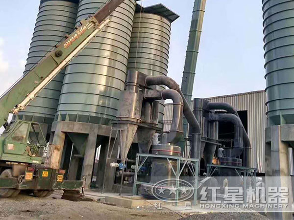 多功能制粉機作業現場