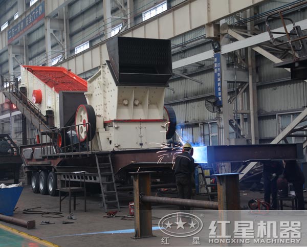 移動式單段破碎站 移動式單段破碎站