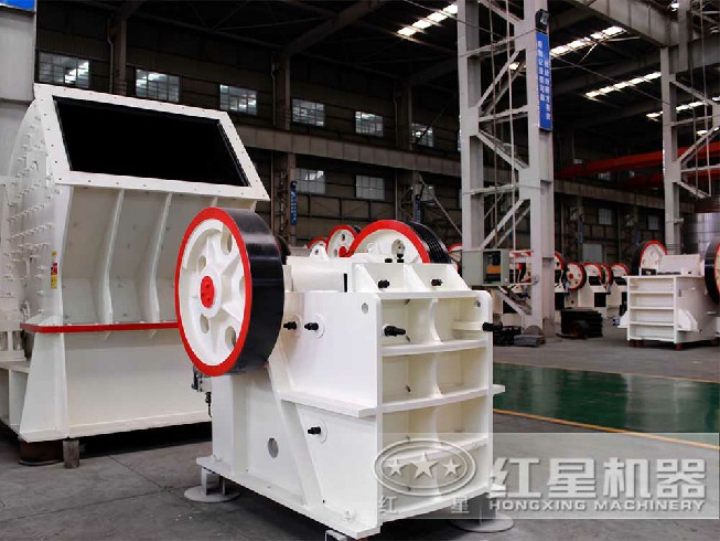 鄂式破碎機(jī)+PCZ重錘式破碎機(jī)