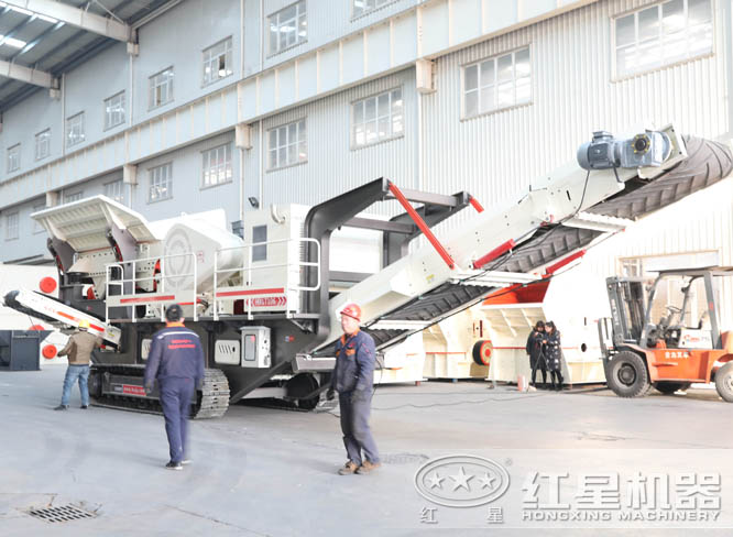 履帶式建筑垃圾粉碎機 履帶式建筑垃圾粉碎機