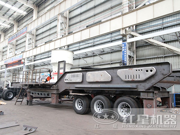 圓錐式移動破碎機