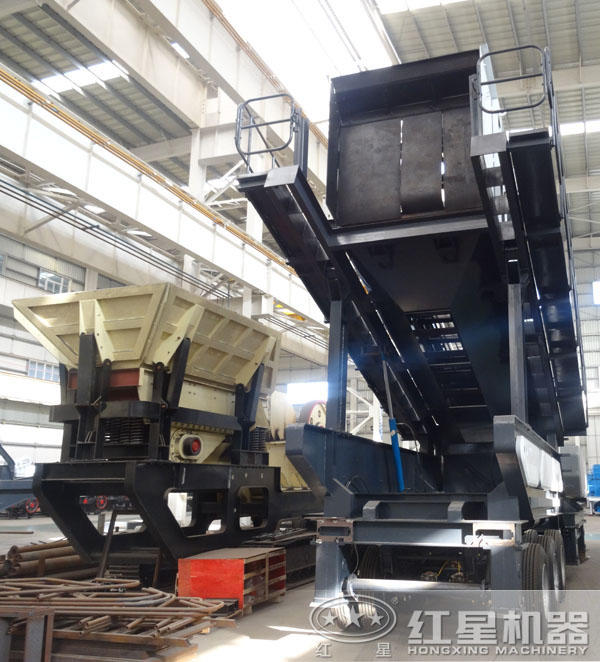 破碎篩分一體機(jī)生產(chǎn)車(chē)間 破碎篩分一體機(jī)生產(chǎn)車(chē)間