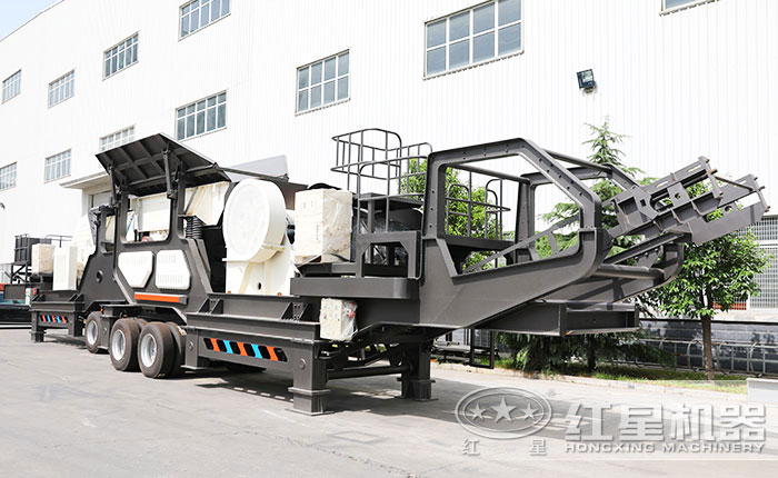 小型移動(dòng)鄂式破石機(jī)