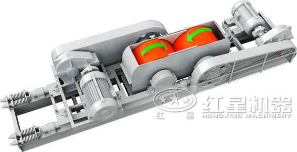 對(duì)輥制砂機(jī)結(jié)構(gòu)