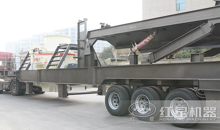 移動磨沙機發(fā)貨了