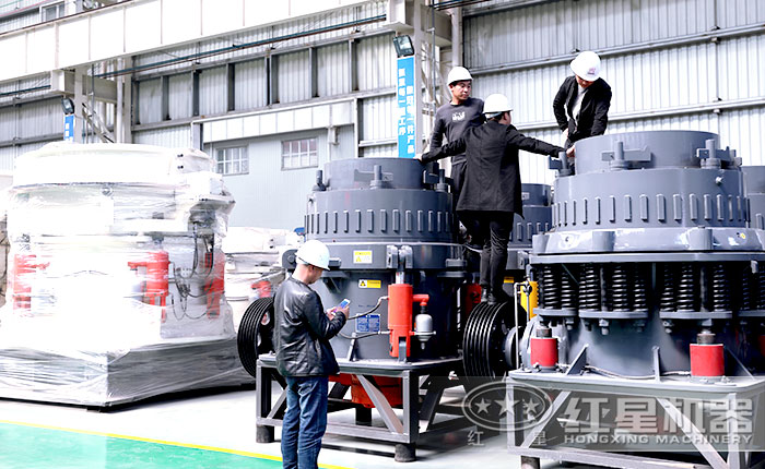 鵝卵石圓錐破碎機