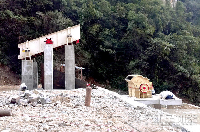 細碎機安裝現場