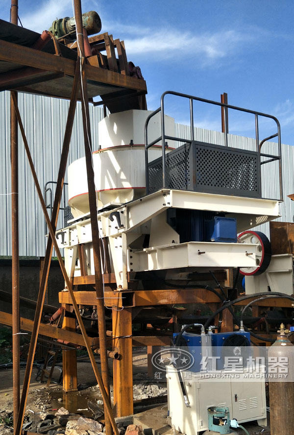 VSI制砂機(jī)安裝現(xiàn)場(chǎng)