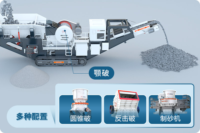 建筑垃圾移動(dòng)破多種配置