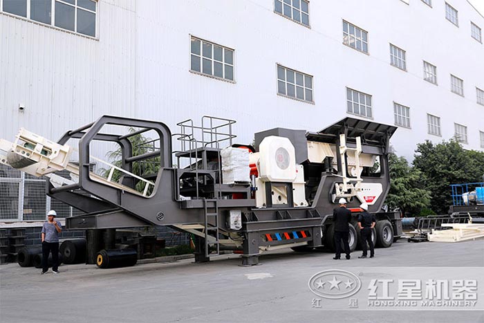 車(chē)載式石子磕碎機(jī)