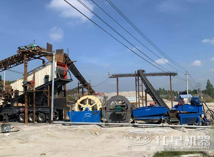 紅星洗砂回收一體機客戶現場 紅星洗砂回收一體機客戶現場