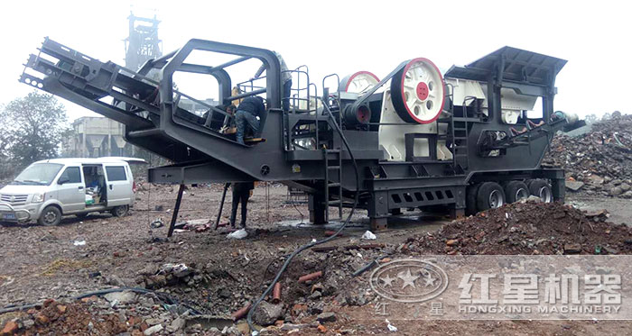 移動建筑垃圾粉碎機