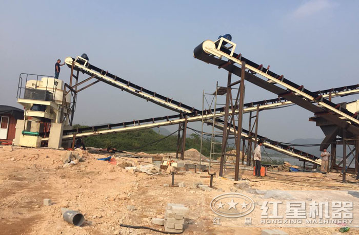 制砂生產線現場 制砂生產線現場