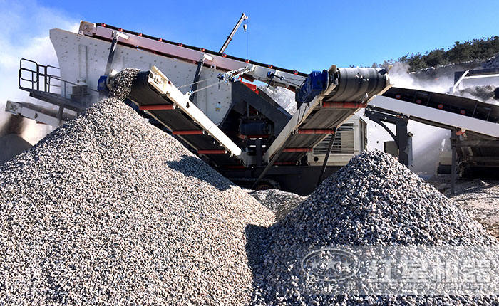 履帶圓錐破生產現場物料圖實拍 履帶圓錐破生產現場物料圖實拍