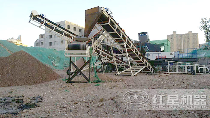 移動破碎生產線