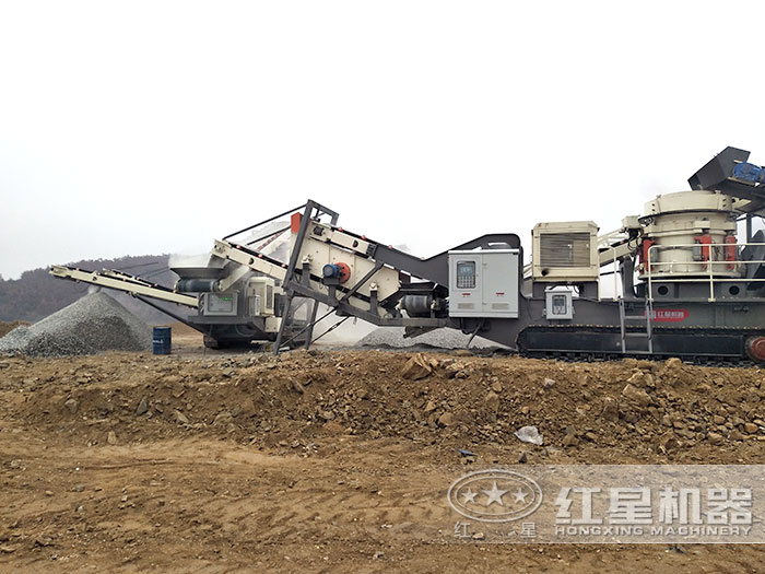 履帶圓錐破碎機