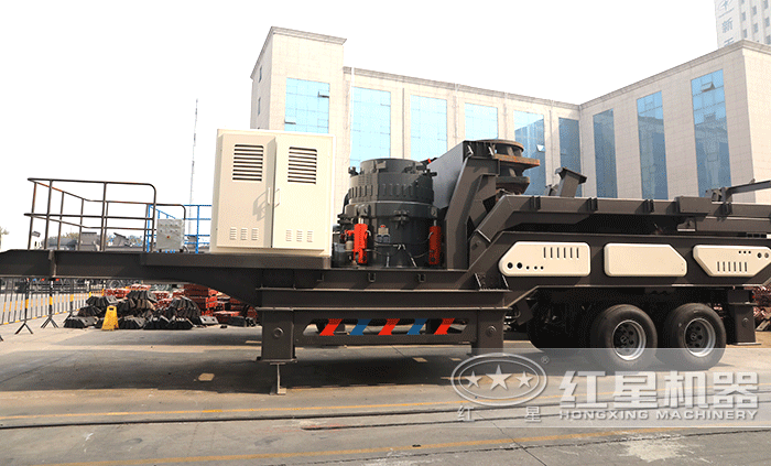 輪胎移動圓錐破碎機