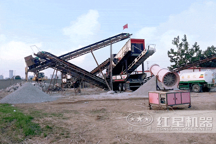 移動式1214反擊破作業現場 移動式1214反擊破作業現場