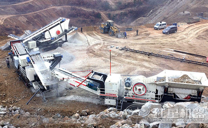 多級組合配置的全套石料生產線