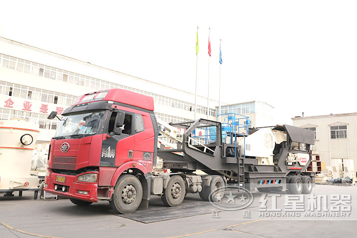 紅星汽車式流動破碎機_汽車移動破碎設備直接車間發貨 紅星汽車式流動破碎機_汽車移動破碎設備直接車間發貨