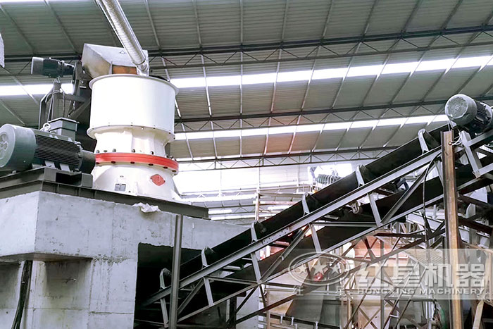 單缸圓錐破碎機施工現場