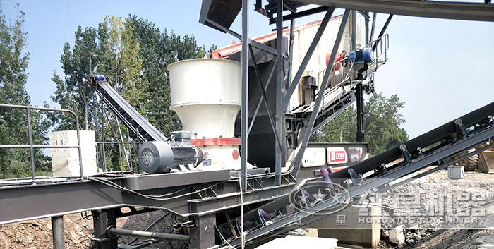 移動(dòng)單缸圓錐破碎機(jī)