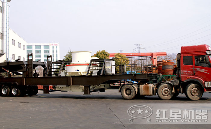紅星小型一體式制砂機(jī)發(fā)貨了