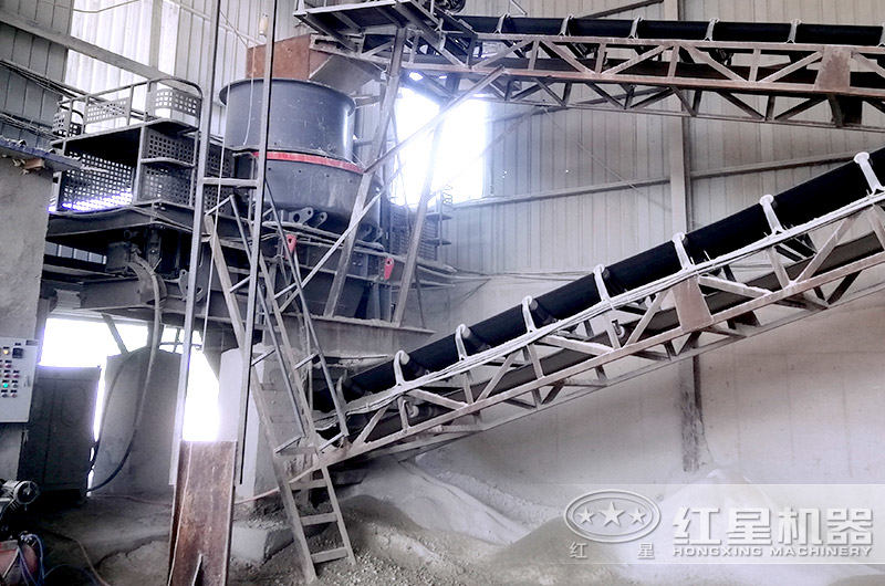 沖擊式破碎機用戶生產現場 沖擊式破碎機用戶生產現場