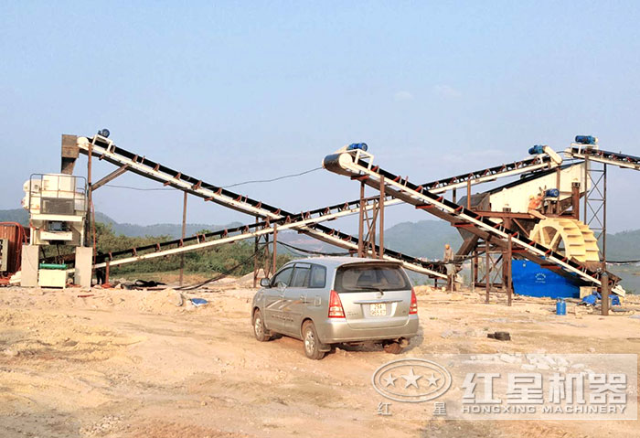 玄武巖破碎生產(chǎn)線流程