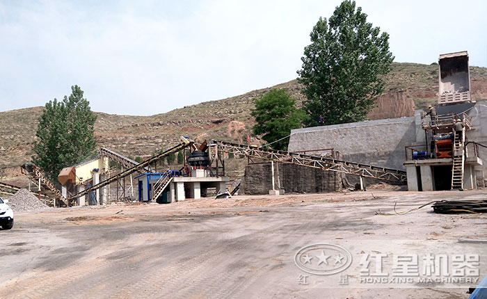 時產30方石子破碎生產線 時產30方石子破碎生產線