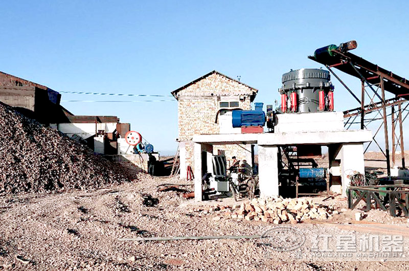 PE-750×1060鄂式破碎機+Φ1750圓錐破 PE-750×1060鄂式破碎機+Φ1750圓錐破