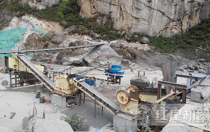 時(shí)產(chǎn)500噸制砂生產(chǎn)線 時(shí)產(chǎn)500噸制砂生產(chǎn)線
