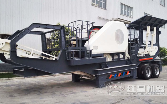 鄂破車載移動粹石機